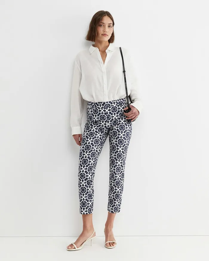 Sportscraft Perry Venus Capri Navywhite Women Pants