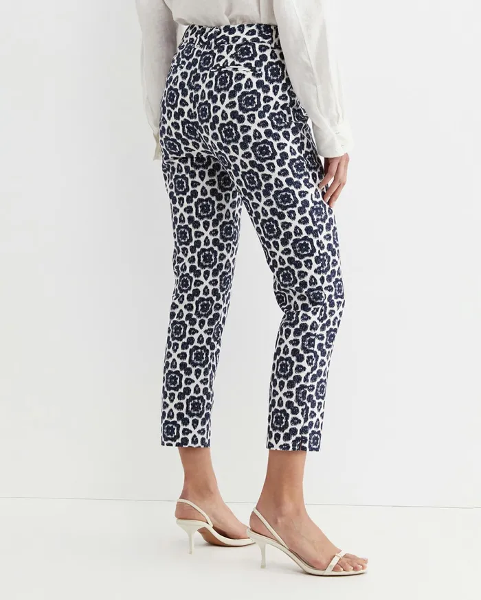Sportscraft Perry Venus Capri Navywhite Women Pants