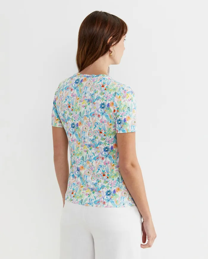 Sportscraft Proposal Short Sleeve Liberty Tee Multi Women Tops and Tees