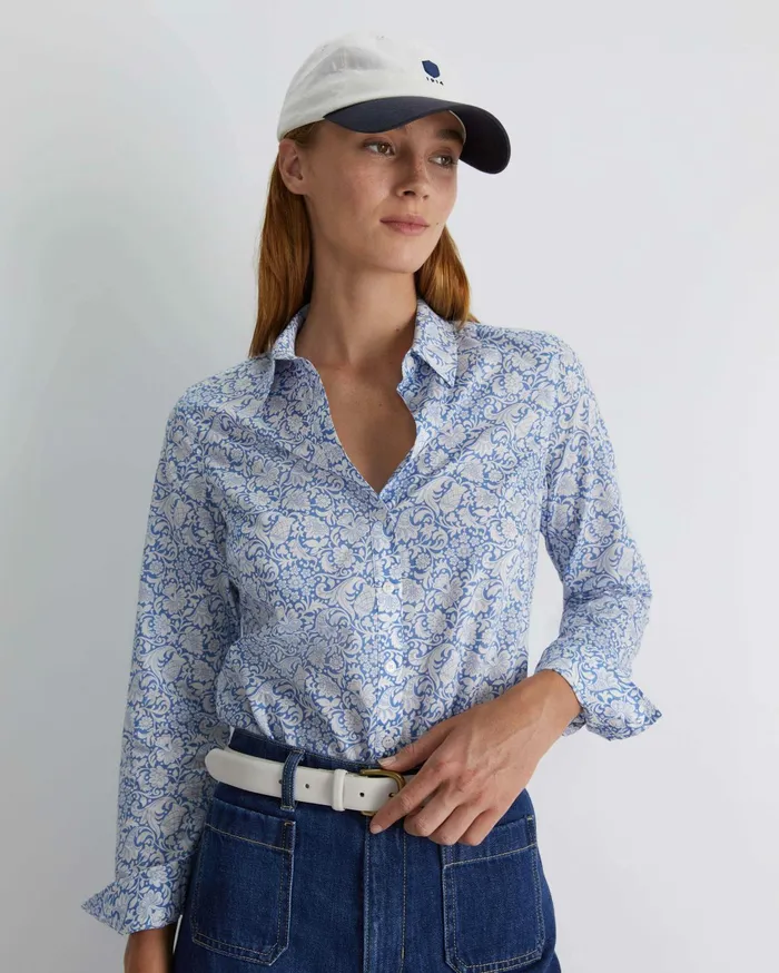 Sportscraft Robertson Liberty Shirt Blue Multi Women Shirts