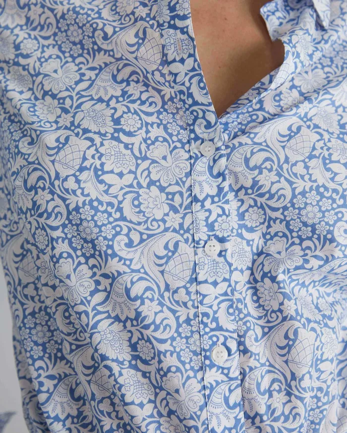 Sportscraft Robertson Liberty Shirt Blue Multi Women Shirts