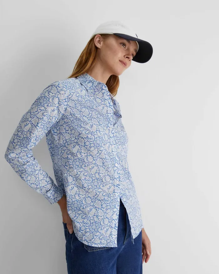 Sportscraft Robertson Liberty Shirt Blue Multi Women Shirts