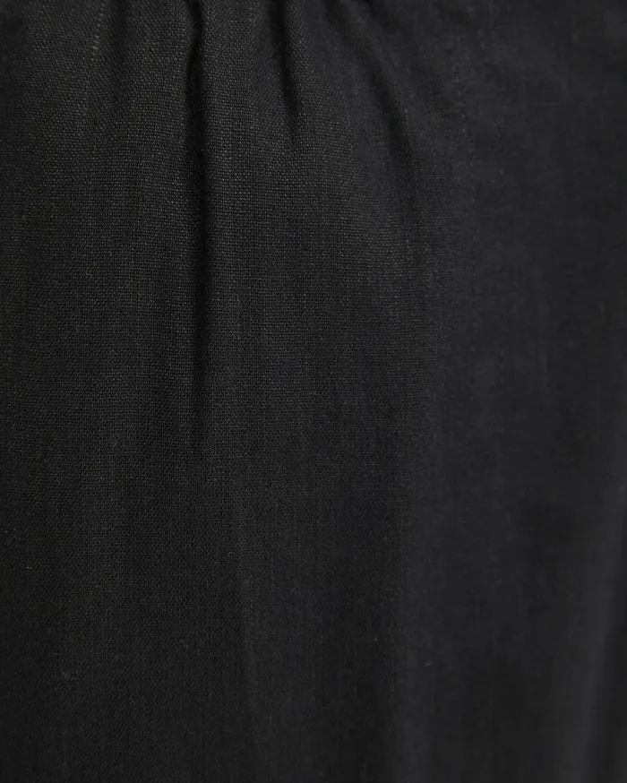 Sportscraft Rosa Bead Trim Linen Pant Black Women Pants