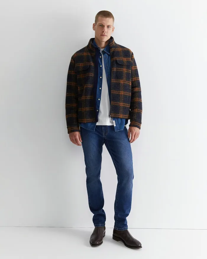 Sportscraft Salford Check Wool Blend Jacket Check Men Jackets and Blazers