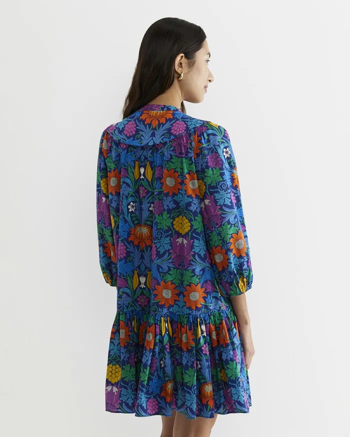 Sportscraft Standen Liberty Mini Dress Blue Multi Women Dresses