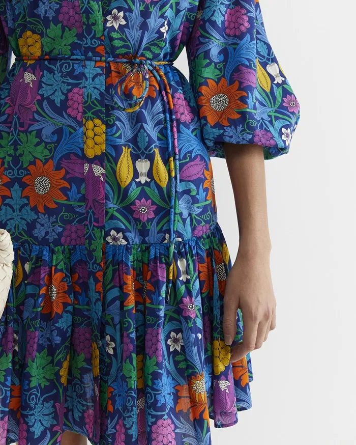 Sportscraft Standen Liberty Mini Dress Blue Multi Women Dresses