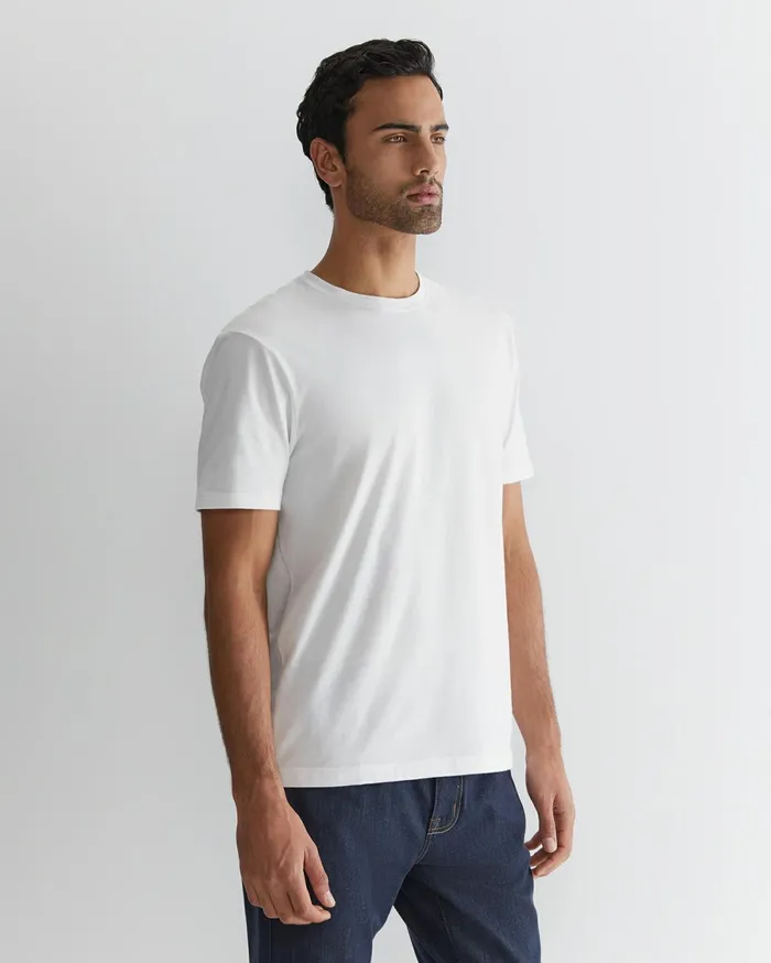 Sportscraft Supersoft Tee White Men TShirts and Polos