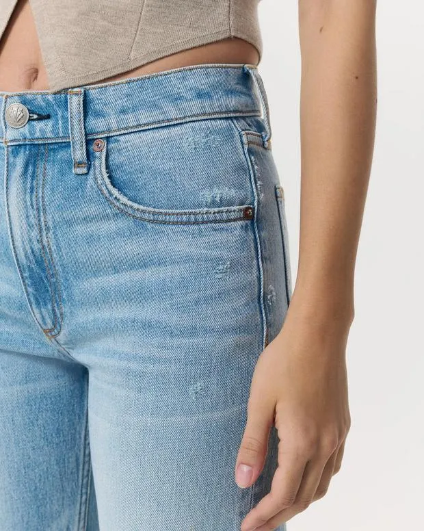 Straight and SlimJeans Women rag and bone Harlow Ankle Straight Jean Lou