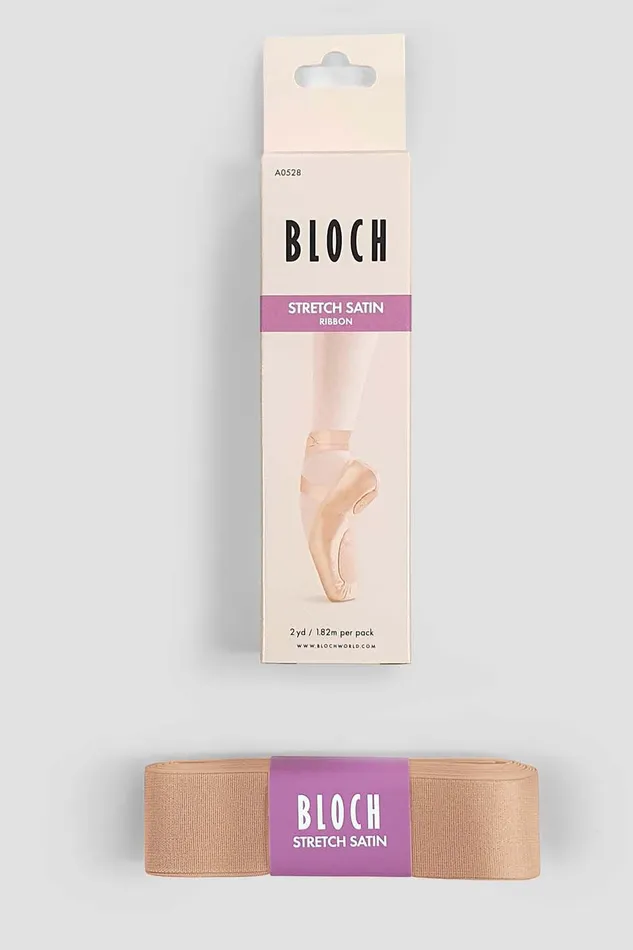 Stretch Satin Ribbon B24 Satin Accessories Pointe Shoe Essentials Bloch