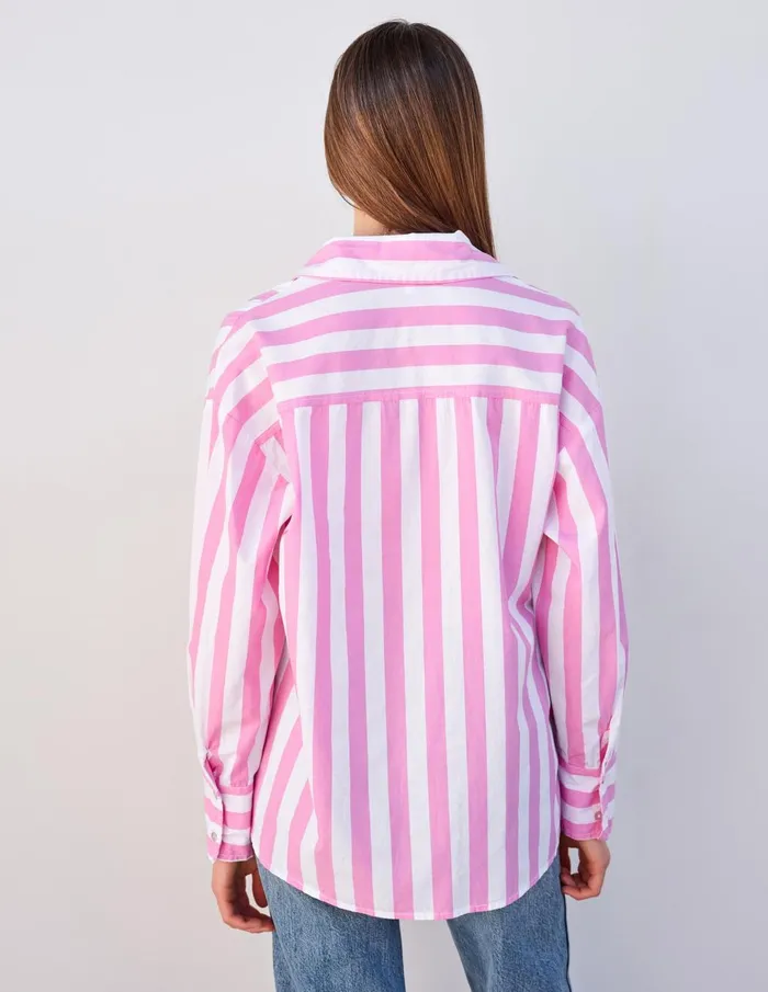 Sundry Clothing Shirting Women Women039s Candy Striped Button Down In Magenta Magenta Sundry Clothing Shirting Women Women039s Candy Striped Button Down In Magenta Magenta