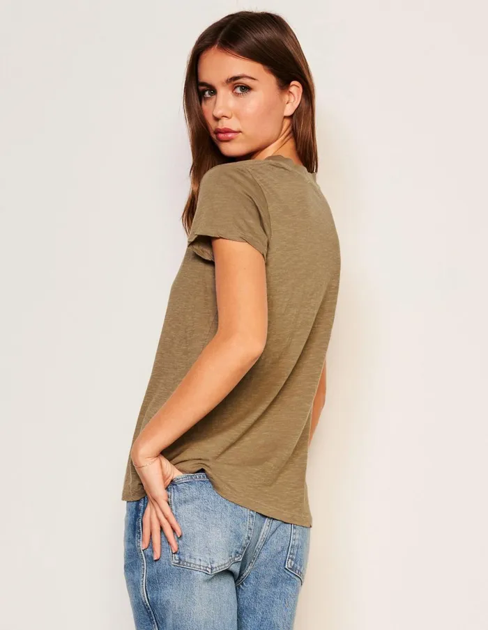 Sundry Clothing Tees Women Women039s Deep VNeck Tee In Fern Fern Sundry Clothing Tees Women Women039s Deep VNeck Tee In Fern Fern