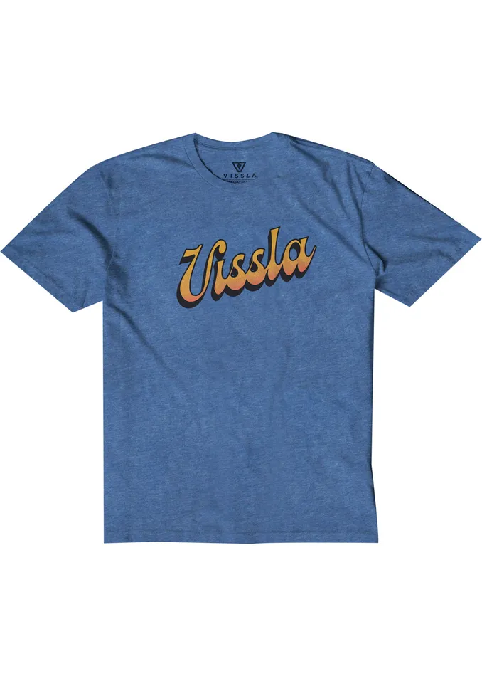 Sunset Shadows Kids Tee RYH 8211 Royal Heather Clothing Vissla Youth