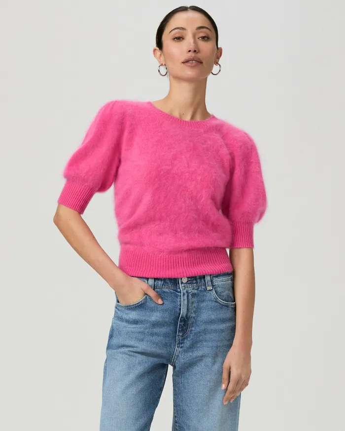 Sweaters and Sweatshirts Women Gladiolus Sweater 8211 Cherries Jubilee Cashmere PAIGE