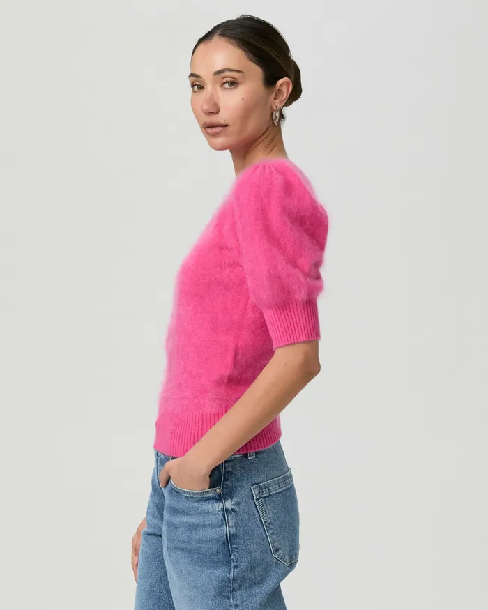 Sweaters and Sweatshirts Women Gladiolus Sweater 8211 Cherries Jubilee Cashmere PAIGE Sweaters and Sweatshirts Women Gladiolus Sweater 8211 Cherries Jubilee Cashmere PAIGE