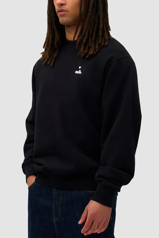 Sweaters Arte Antwerp Men Col ras du cou en forme de cur Noir
