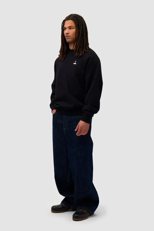 Sweaters Arte Antwerp Men Col ras du cou en forme de cur Noir