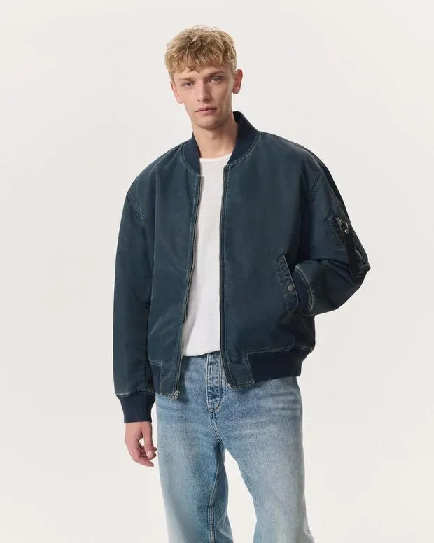 Sweaters Men Manston Relaxed Fit Bomber Jacket Salute rag and bone