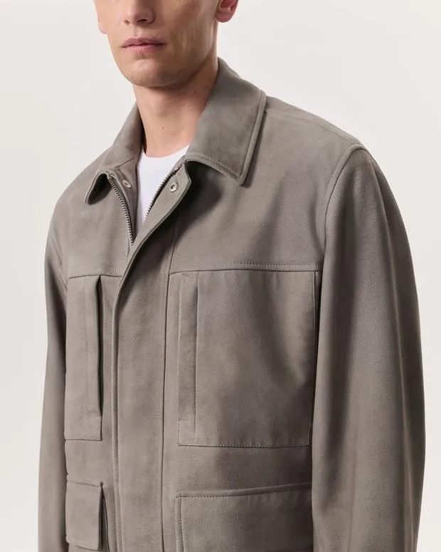 Sweaters rag and bone Men Pace Suede Chore Jacket Desert