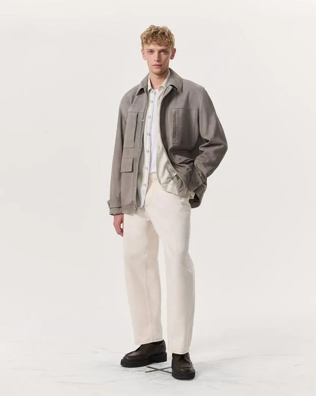 Sweaters rag and bone Men Pace Suede Chore Jacket Desert