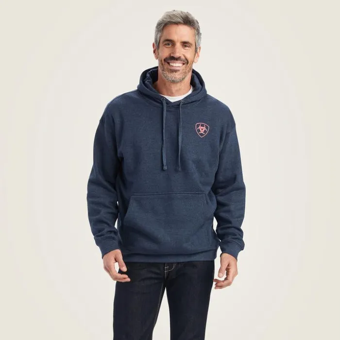 Sweatshirts and Hoodies Men Ariat Ariat US Of A Sweatshirt Navy Heather Sweatshirts and Hoodies Men Ariat Ariat US Of A Sweatshirt Navy Heather