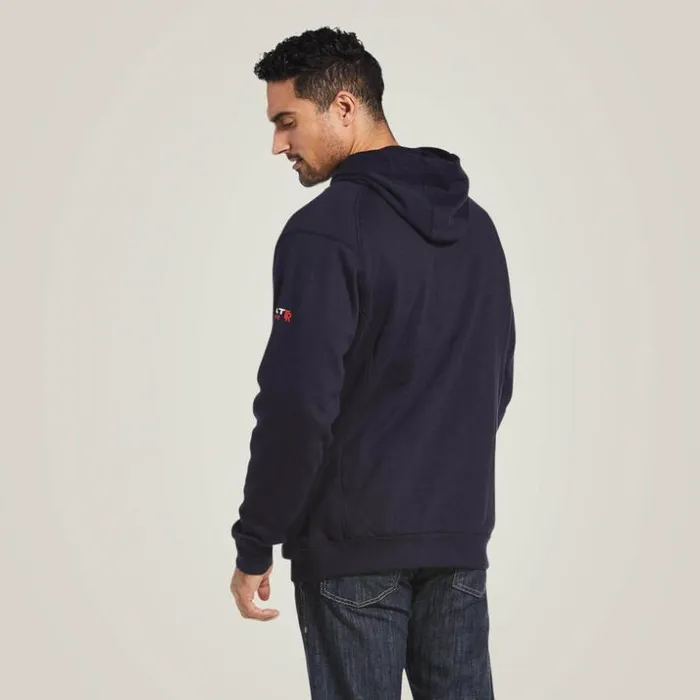 Sweatshirts and Hoodies Men Ariat FR Rev Pullover Hoodie Navy Sweatshirts and Hoodies Men Ariat FR Rev Pullover Hoodie Navy