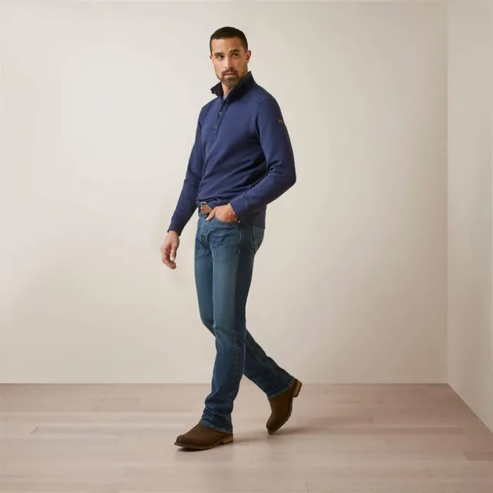 Sweatshirts and Hoodies Men Ariat Kentfield Sweatshirt Navy Sweatshirts and Hoodies Men Ariat Kentfield Sweatshirt Navy