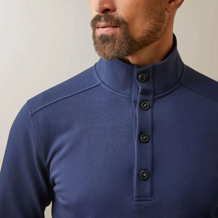 Sweatshirts and Hoodies Men Ariat Kentfield Sweatshirt Navy Sweatshirts and Hoodies Men Ariat Kentfield Sweatshirt Navy