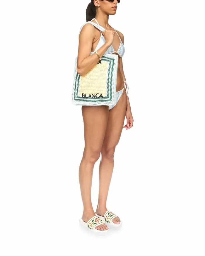 Swimwear Women Casablanca Paris Wave Bikini Top