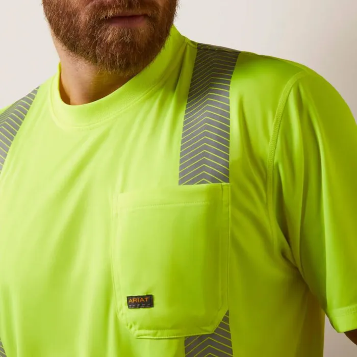 TShirts and Polos Men Ariat Rebar HiVis ANSI TShirt Hivis Yellow TShirts and Polos Men Ariat Rebar HiVis ANSI TShirt Hivis Yellow