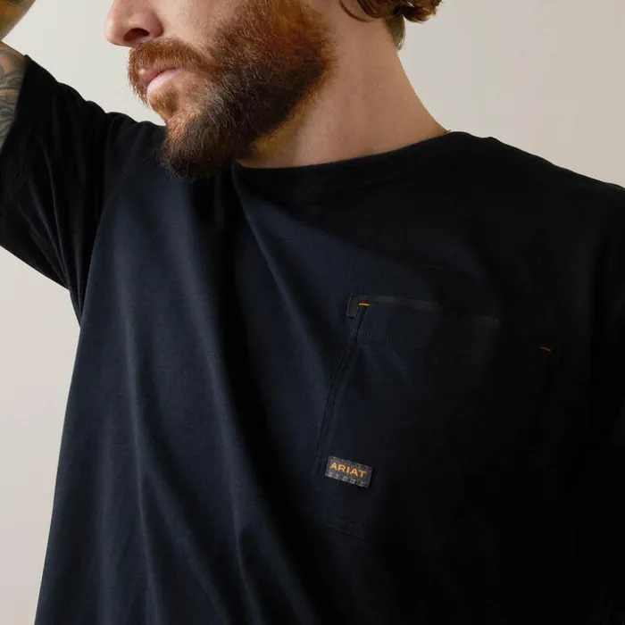 TShirts and Polos Men Ariat Rebar Workman Buzz Saw Graphic TShirt Black TShirts and Polos Men Ariat Rebar Workman Buzz Saw Graphic TShirt Black