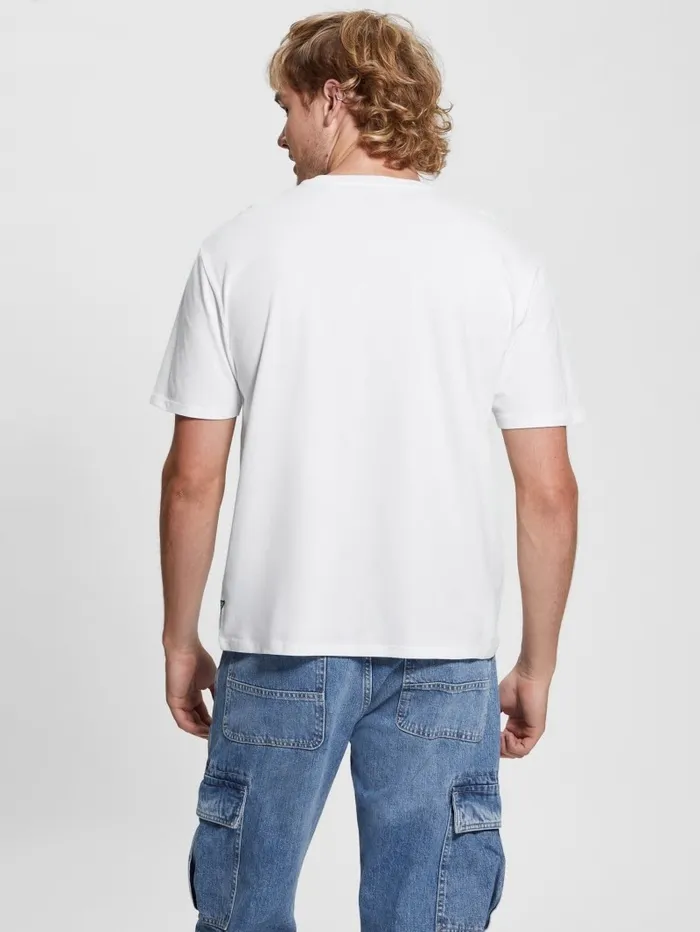 TShirts and Tanks Men Logo Bear Tee Pure White GUESS TShirts and Tanks Men Logo Bear Tee Pure White GUESS
