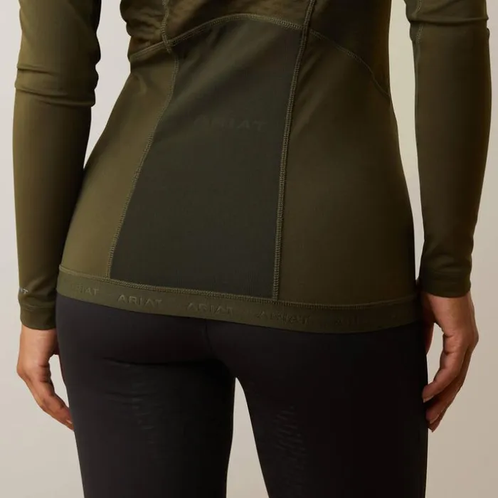 TShirts and Tops Women Ariat Ascent 14 Zip Baselayer Relic TShirts and Tops Women Ariat Ascent 14 Zip Baselayer Relic