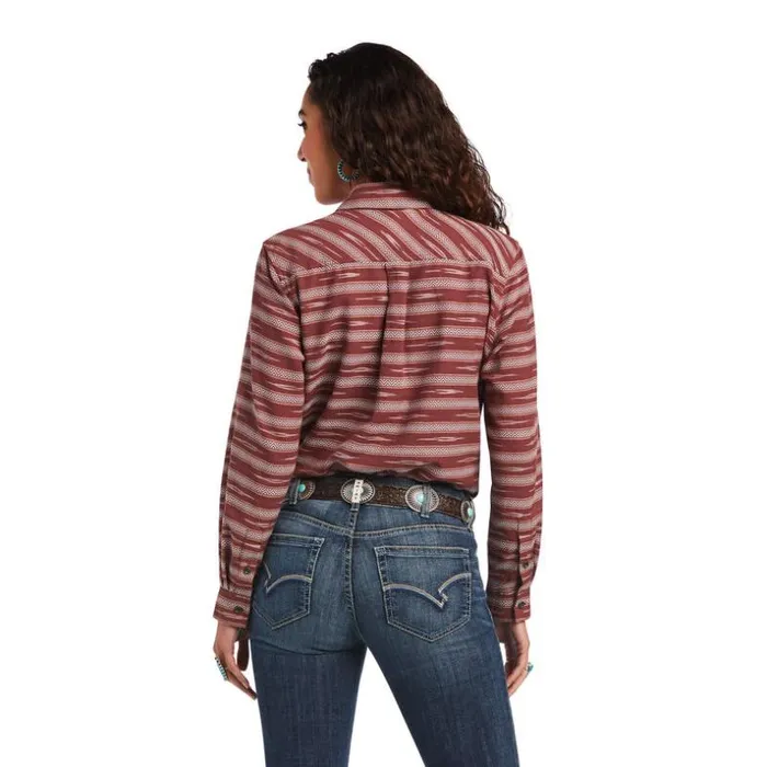 TShirts and Tops Women Ariat REAL Billie Jean Shirt Ikat Jacquard