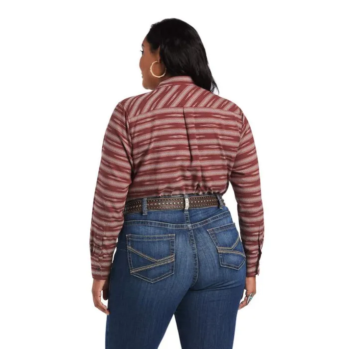 TShirts and Tops Women Ariat REAL Billie Jean Shirt Ikat Jacquard