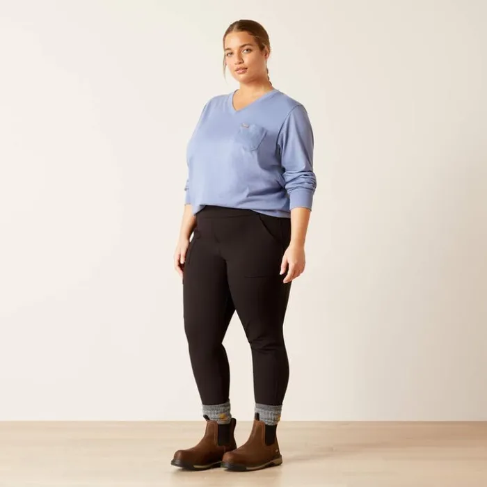 TShirts and Tops Women Ariat Rebar Cotton Strong Diamond Colony Blue Heather TShirts and Tops Women Ariat Rebar Cotton Strong Diamond Colony Blue Heather