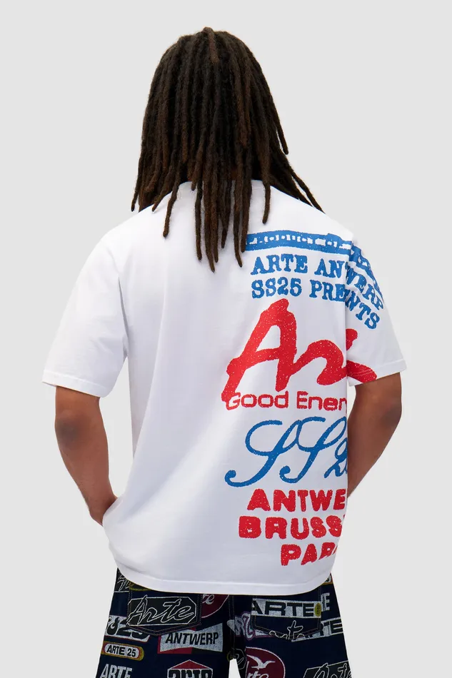 Tshirts Arte Antwerp Men Tshirt imprim latral