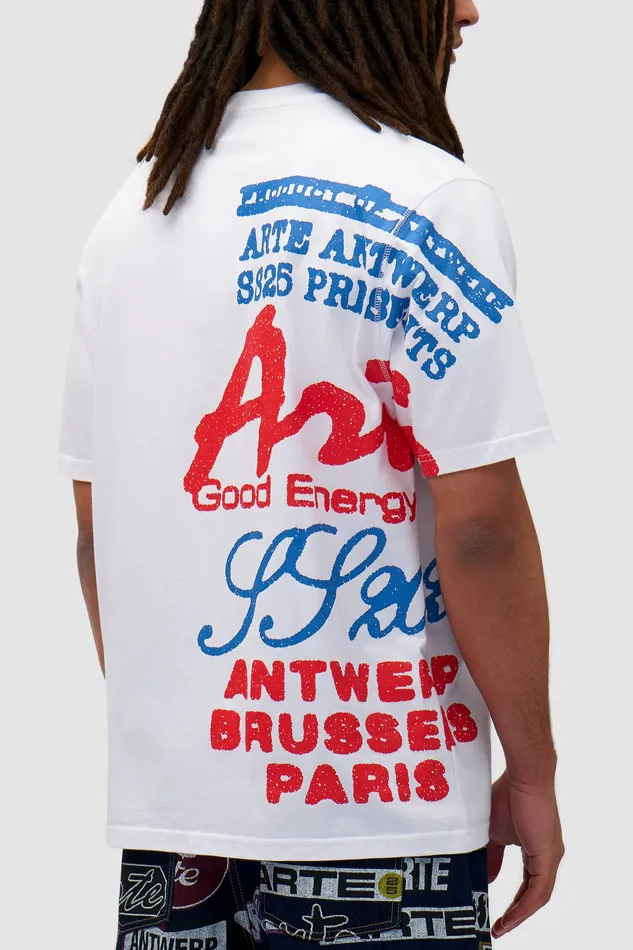 Tshirts Arte Antwerp Men Tshirt imprim latral