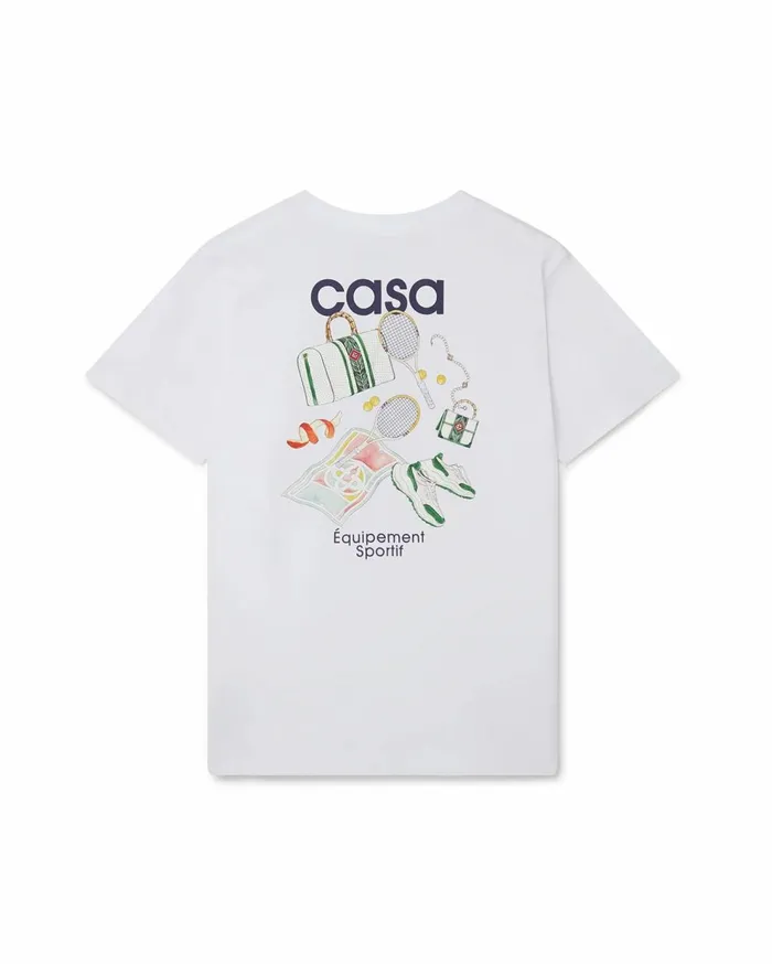 TShirts MenWomen Casablanca Paris Equipement Sportif TShirt