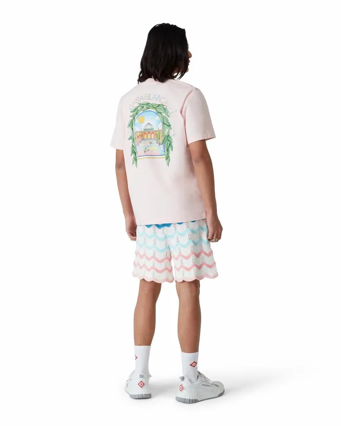 TShirts MenWomen Casablanca Paris L039Arche De Tennis TShirt