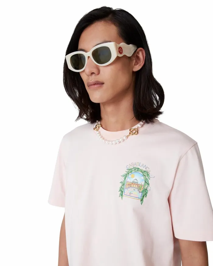 TShirts MenWomen Casablanca Paris L039Arche De Tennis TShirt