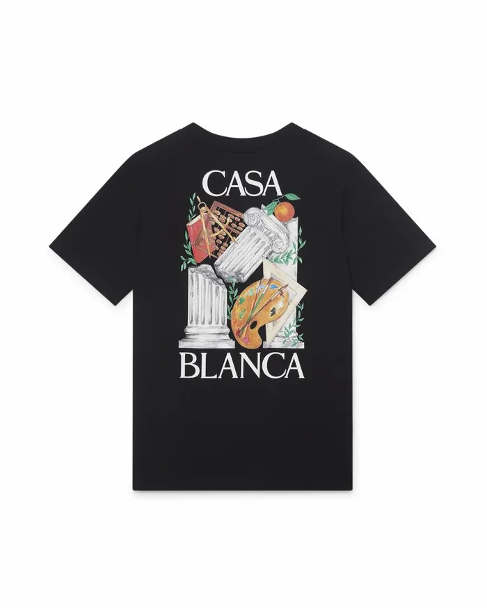 TShirts MenWomen Casablanca Paris L039Artiste TShirt