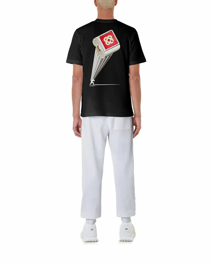 TShirts MenWomen Casablanca Paris Leaning Column TShirt