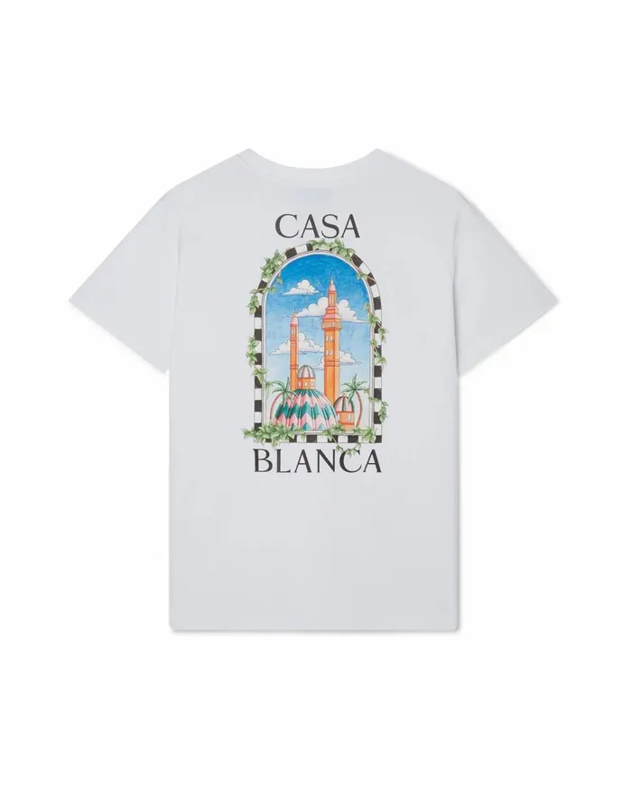 TShirts MenWomen Casablanca Paris Vue De Damas TShirt