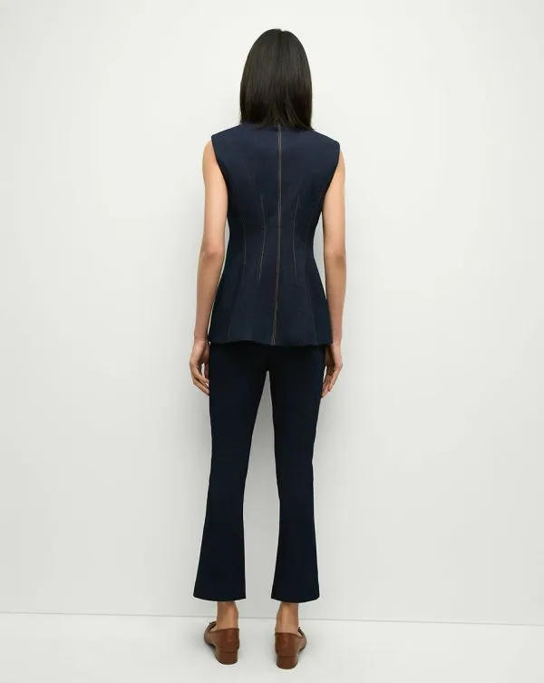 Tani Denim Pant Dark Oxford Women Veronica Beard Pants Tani Denim Pant Dark Oxford Women Veronica Beard Pants