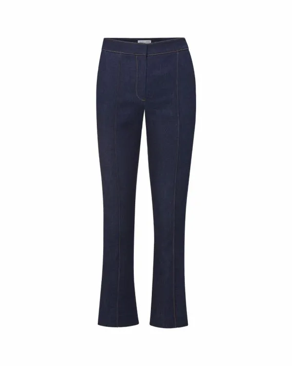Tani Denim Pant Dark Oxford Women Veronica Beard Pants Tani Denim Pant Dark Oxford Women Veronica Beard Pants