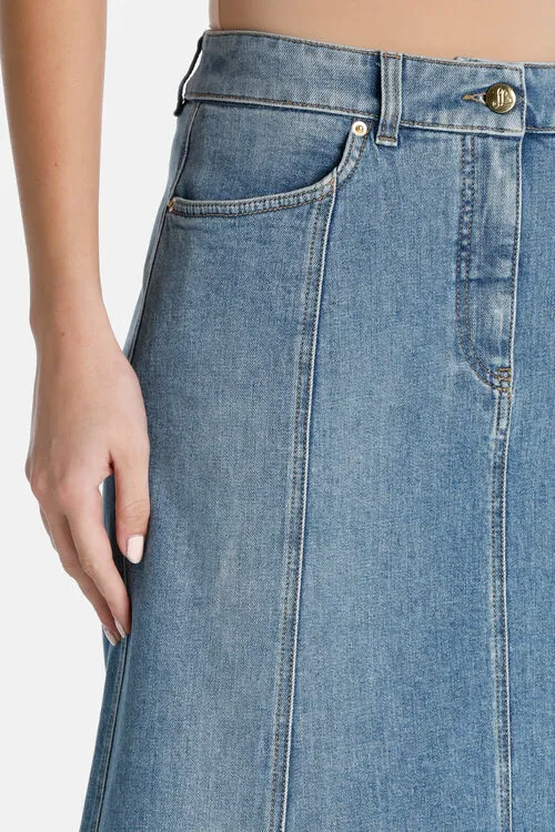 Taormina Taormina Blue Medium Women Skirts and shorts Luisa Spagnoli Taormina Taormina Blue Medium Women Skirts and shorts Luisa Spagnoli