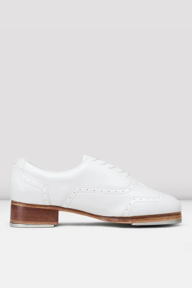 Tap Bloch Adult Mens Jason Samuels Smith Patent Tap Shoes White Patent