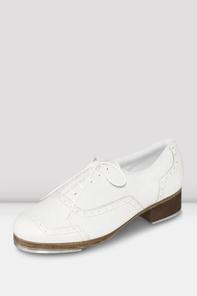Tap Bloch Adult Mens Jason Samuels Smith Tap Shoes White Leather
