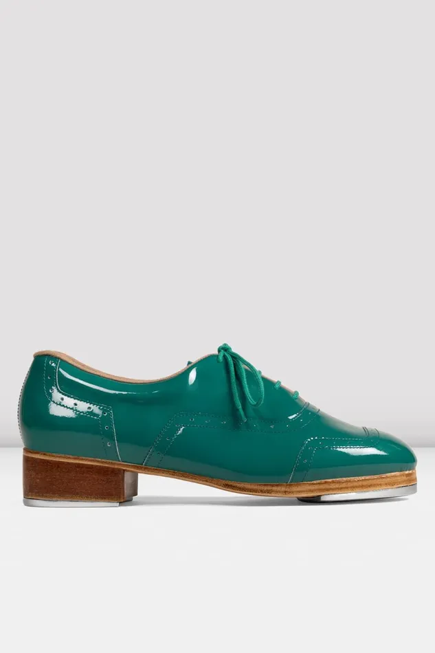 Tap Mens Jason Samuels Smith Patent Tap Shoes Verdigris Patent 8211 Bloch Adult