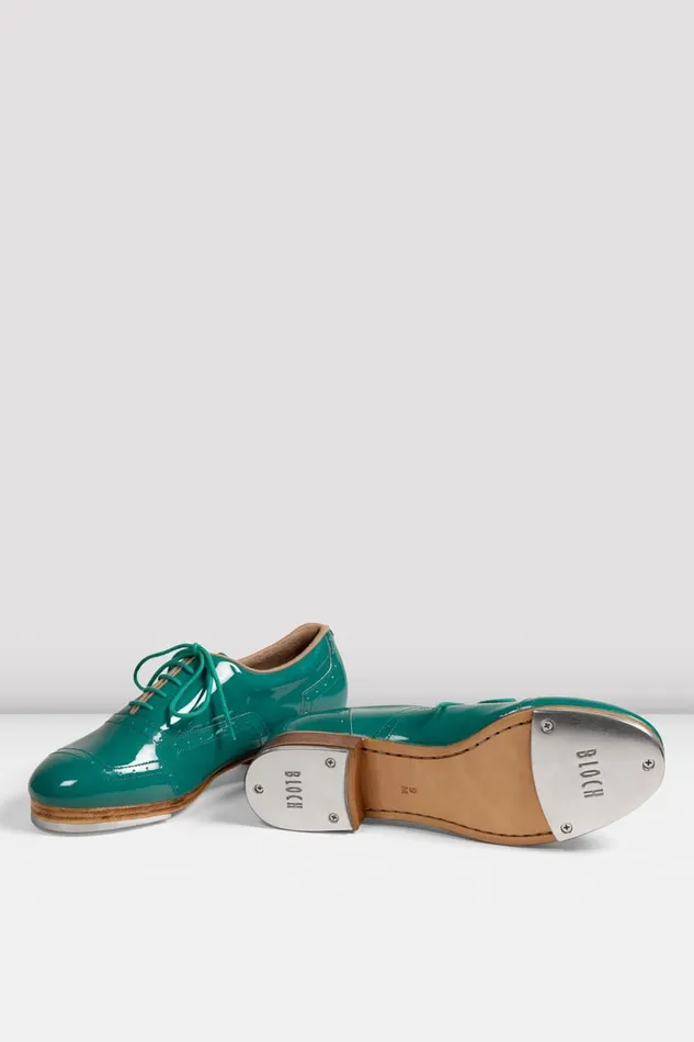 Tap Mens Jason Samuels Smith Patent Tap Shoes Verdigris Patent 8211 Bloch Adult